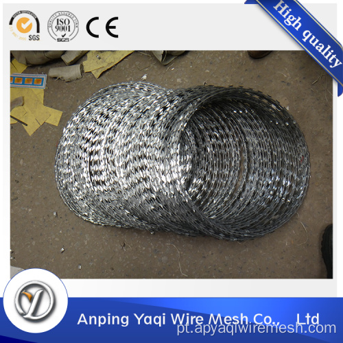 BTO-22 Galvanized Concertina Razor Barbed Wire